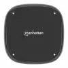 Kabelloses Ladepad Manhattan 10W Untertisch Schwarz 1,2m Kabel
