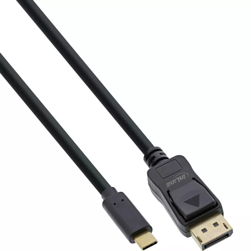 USB-DisplayPort-Kabel InLine 64121 USB-C Stecker auf DisplayPort Stecker 1m