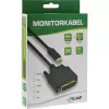 InLine USB-Display-Kabel, USB-C-Stecker / DVI-Stecker (DP Alt Mode), schwarz, 2 m