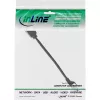 InLine Patchkabel-Verlängerung, RJ45-Schutz, S/FTP (PiMf), Cat.6A, 0,2m