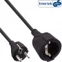 Stromverlängerungskabel InLine 16410 schwarz 10 m mit Kindersicherung