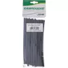 Schrumpfschlauch InLine 200 mm Länge, 6 mm auf 3 mm Durchmesser, 20 Stück, schwarz
