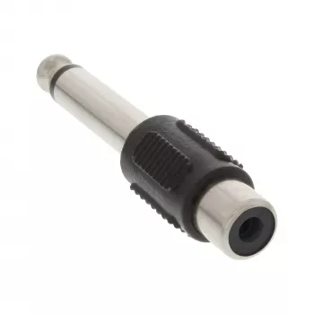 InLine Audio Adapter 6.3mm Stecker RCA Mono Buchse 99322