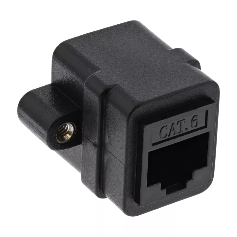 InLine Patchkabel-Kupplung UTP 2x RJ45 Buchse für die Installation