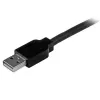 StarTech.com 15m aktives USB 2.0 A auf B Kabel, langes USB-Druckerkabel, 1x USB-A (M), 1x USB-B (M) – Schwarz