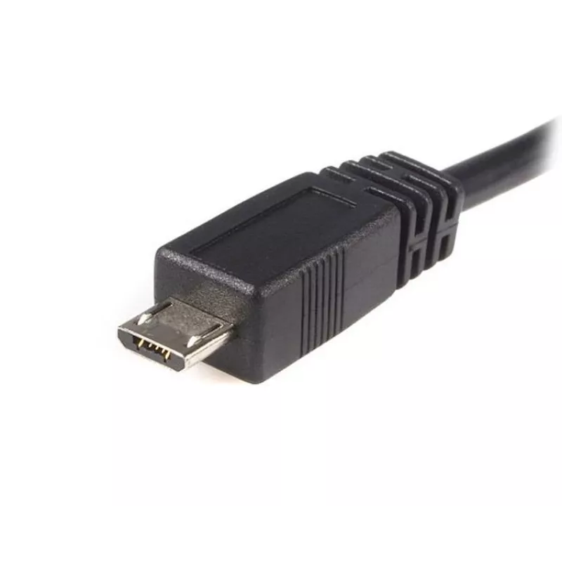 StarTech.com 3m Micro-USB-Kabel M/M - USB A auf Micro B, 3 m, USB A, Micro-USB B, USB 2.0, Stecker/Stecker, Schwarz