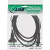 InLine Netzkabel Australien, für Notebook, schwarz, 2m