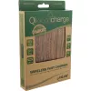 InLine Qi woodcharge, kabelloses Schnellladegerät, 5/7,5/10W/15W, USB-C, ohne Logo