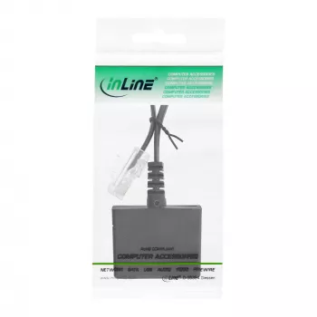 InLine TAE-Adapterkabel RJ45-Stecker auf TAE-N- & RJ11-Buchse 69943