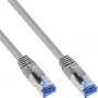 InLine Patchkabel S/FTP PiMF Cat.6A halogenfrei 500 MHz grau 30 m