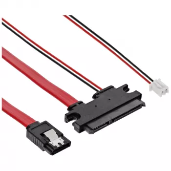 InLine SATA-Kabel für Banana PI mit Daten- und Stromanschluss, 0,35 m