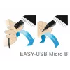 USB-Kabel DeLOCK 83846 USB 2.0 1 m USB A Micro-USB B Schwarz