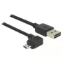 USB-Kabel DeLOCK 83846 USB 2.0 1 m USB A Micro-USB B Schwarz
