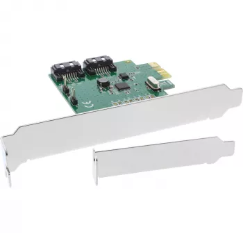 InLine Schnittstellenkarte 2 Port SATA 6Gb/s x1 PCIe 2.0 RAID 0 / 1 / SPAN