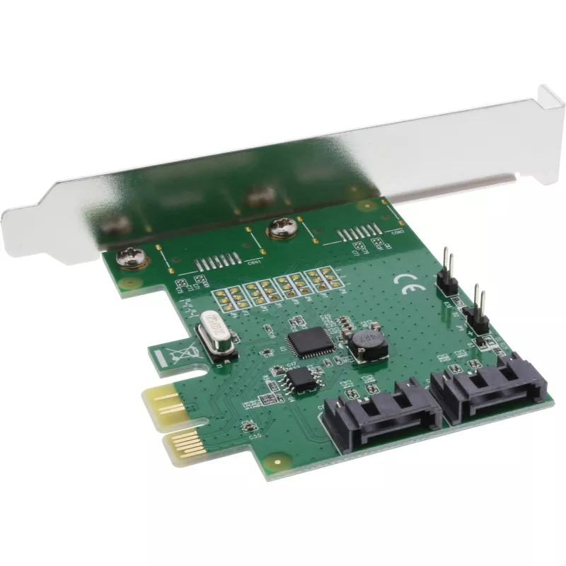 InLine Schnittstellenkarte 2 Port SATA 6Gb/s x1 PCIe 2.0 RAID 0 / 1 / SPAN