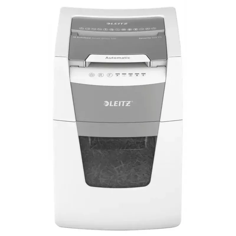 Leitz IQ Autofeed Small Office 100 Automatischer Aktenvernichter P5