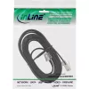 InLine Modular-Kabel RJ45 8P6C auf RJ12 6P6C Stecker / Stecker 10 m