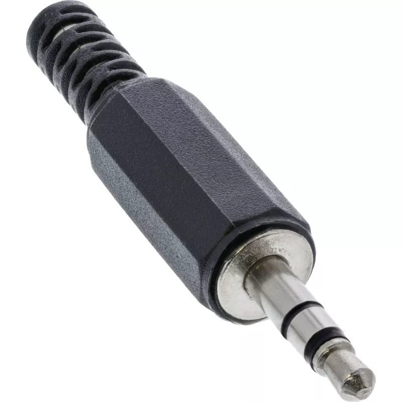 3.5-mm-Audio-Stereostecker InLine 99100 Lötversion