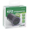 InLine USB-Autoladegerät Stromadapter Power Delivery, USB-A + USB-C, schwarz