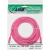 InLine Patchkabel SF/UTP Cat.5e Pink 20m