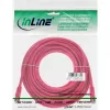 InLine Patchkabel SF/UTP Cat.5e Pink 15m