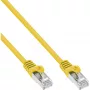 Patchkabel InLine Cat5e SF/UTP, 1 m, gelb
