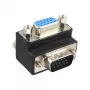 InLine VGA Adapter 90° 15 Pin Stecker / Buchse, InLine, 37248I