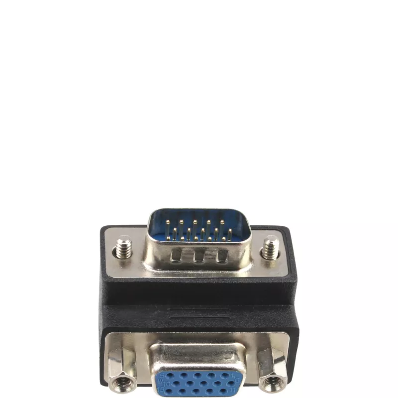 InLine VGA Adapter 90° 15 Pin Stecker / Buchse, InLine, 37248I