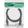 InLine High Speed HDMI drehbares Kabel, m. Eth., AM/AM, schwarz, gold. Kont., 2m