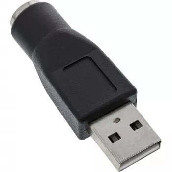 InLine USB-Adapter Typ-A-Stecker auf MD6-Buchse PS/2-Buchse