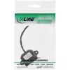 InLine ISDN-Splitter 69932B 1 -> 2 0,15 m mit Widerständen