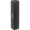 InLine USB 3.0 10 Port Hub Aluminiumgehäuse mit 4A Netzteil, schwarz