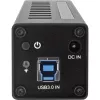 InLine USB 3.0 10 Port Hub Aluminiumgehäuse mit 4A Netzteil, schwarz