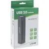 InLine USB 3.0 10 Port Hub Aluminiumgehäuse mit 4A Netzteil, schwarz