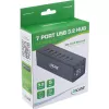 InLine USB 3.0 Hub, 7 Ports, Aluminiumgehäuse, mit 2,5A-Netzteil