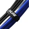 Kabelbinder-Klettband-Set InLine 500×20 mm, Nylon, 10 Stück, schwarz