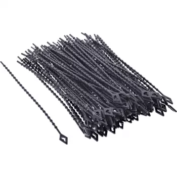 Kabelbinder InLine 150 mm schwarz, 100er-Pack – Befestigungsbänder für Kabel
