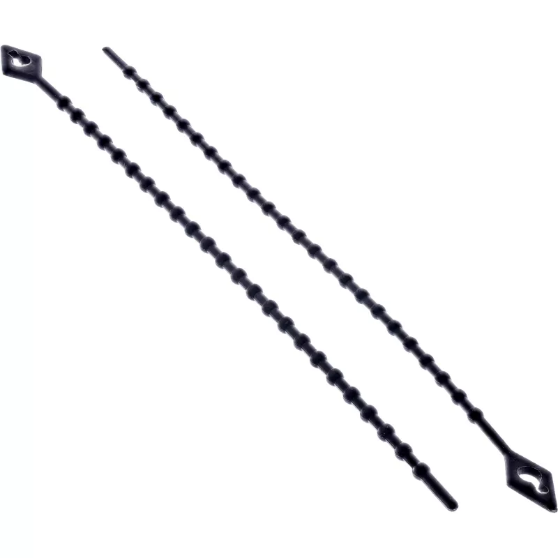 Kabelbinder InLine 150 mm schwarz, 100er-Pack – Befestigungsbänder für Kabel