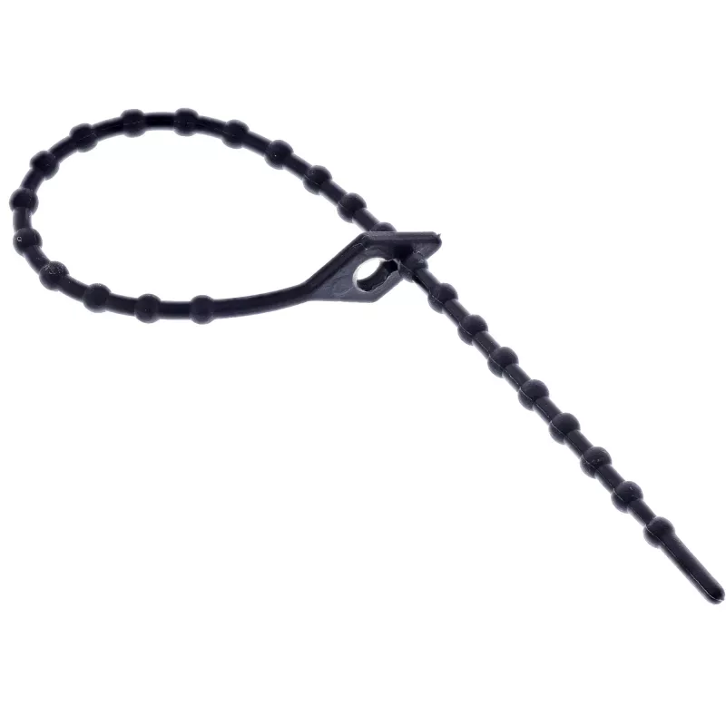Kabelbinder InLine 150 mm schwarz, 100er-Pack – Befestigungsbänder für Kabel