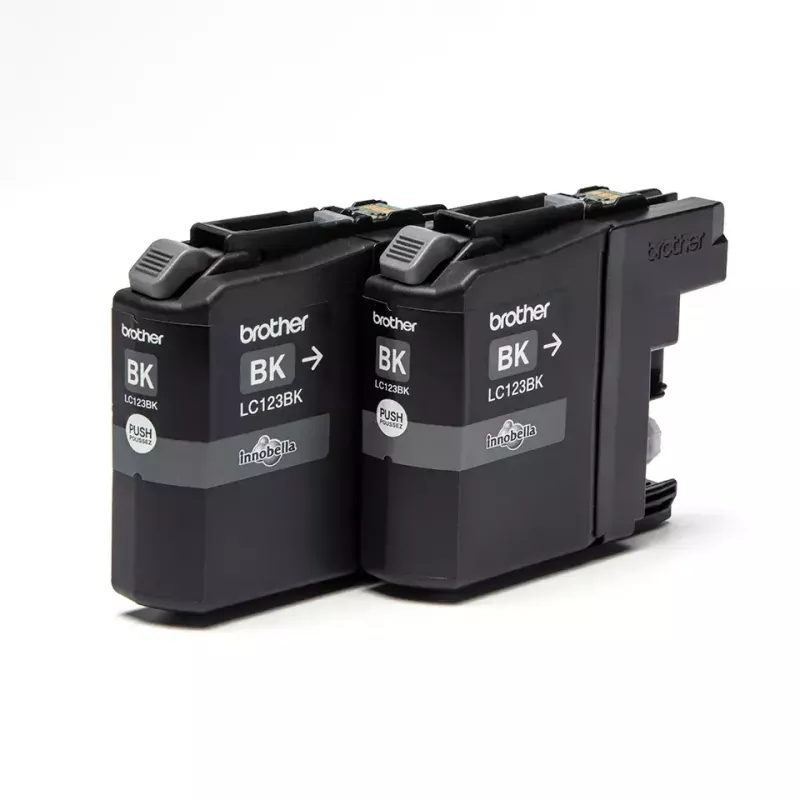 Brother LC123BKBP2 Tintenpatrone 2 Stück Original Schwarz