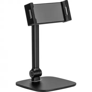 InLine Tablet-Tischhalterung mit Standfuß, bis 12,9 Zoll, schwarz