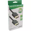 InLine Slim Ultra High Speed HDMI-Kabel M/M 8K4K vergoldet schwarz 1,5 m