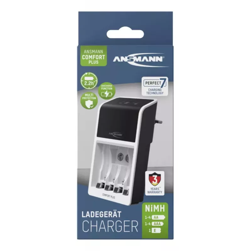 Batterieladegerät Ansmann Comfort Plus