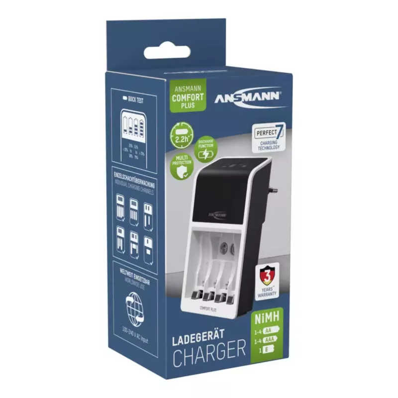 Batterieladegerät Ansmann Comfort Plus