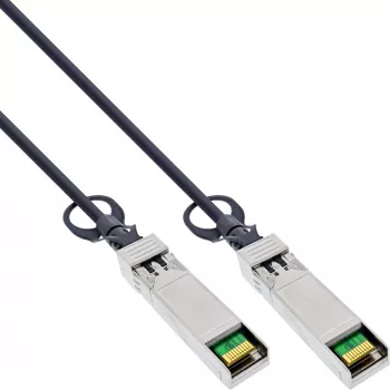 InLine 27132 InfiniBand/Glasfaserkabel 2 m SFP+ Schwarz