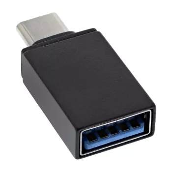 InLine USB 3.2 Gen.2 Adapter, USB-C-Stecker auf USB-A-Buchse, OTG