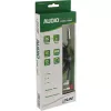 InLine schlank Audio Flugzeugsitz-Kabel 2x 3,5 mm Stecker auf 1x Buchse, 2 m