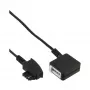 Telefonverlängerungskabel InLine TAE-F 15m Schwarz