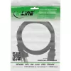 InLine Netzkabel, Australien auf 3-polig IEC C13 Stecker, 0,5 m