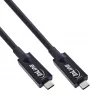 InLine USB 3.2 Gen.2 AOC Kabel USB-C Stecker/Stecker 5m 10 Gbit/s schwarz